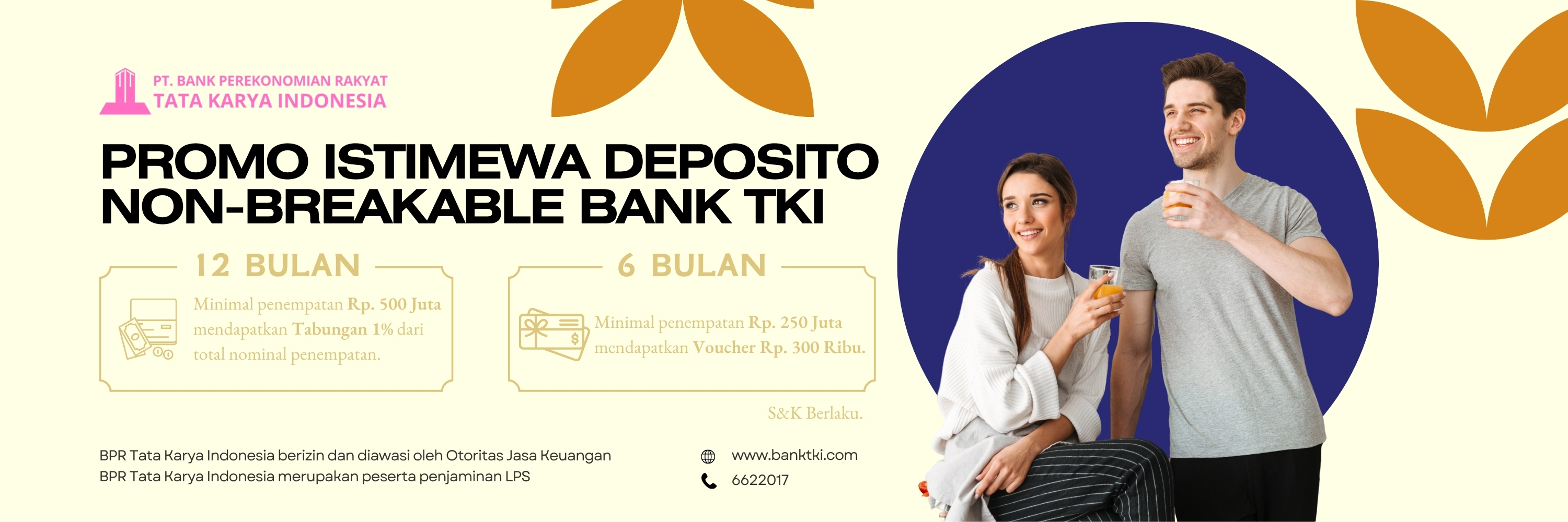 Promo Deposito Online BPR TKI